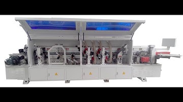 Lonjan Machinery - S800F Premium Corner Rounding Auto Edgebander, Edge Banding Machine Demo