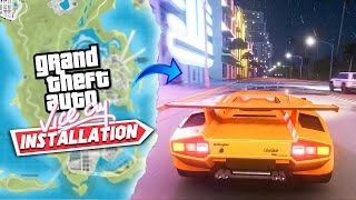 HOW TO INSTALL VICE CITY MAP IN GTA 5 | GTA V MODS Episode #33