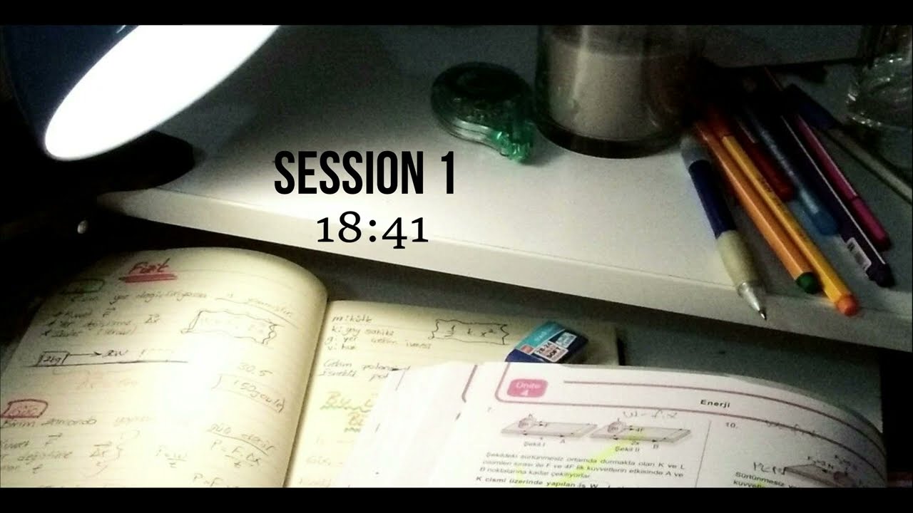 Pomodoro Technique (4 x 25 min)- 2 Hour Timer to Study with music-Study timer