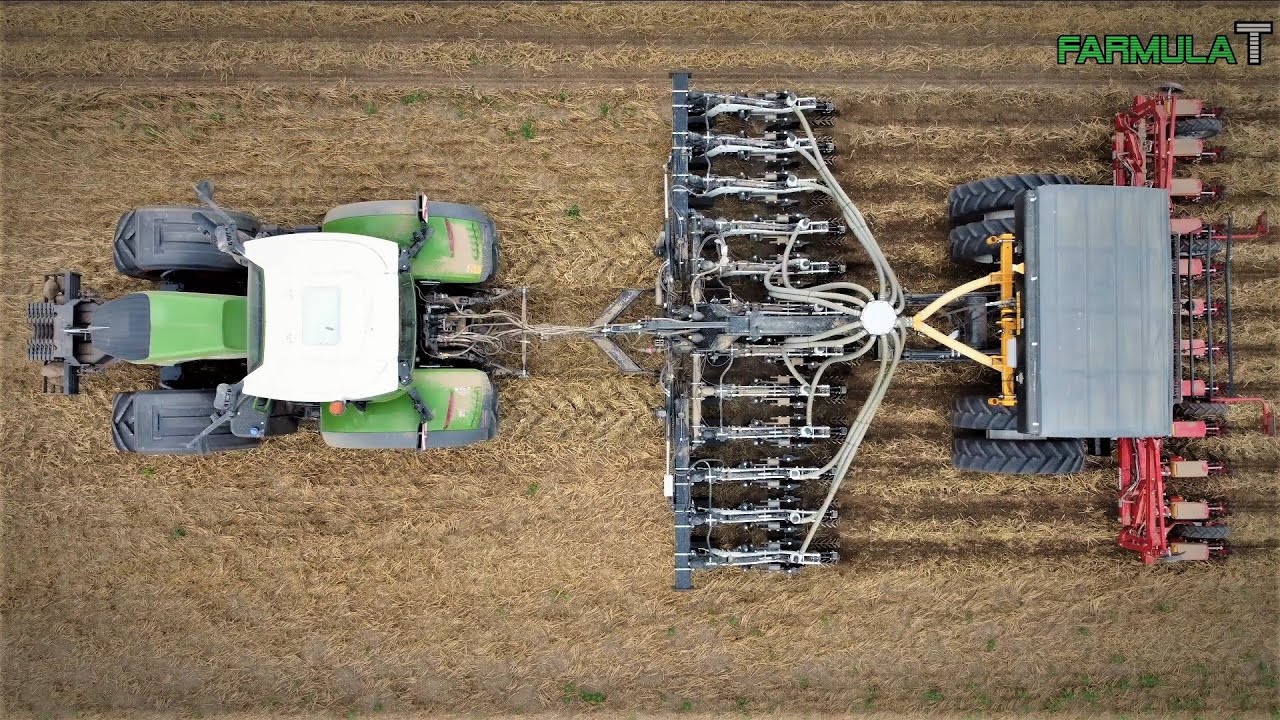 Wassersparende 💦 Rapsaussaat⁉️ All-in-one *STRIPCAT II* von Agrisem #FarmulaT