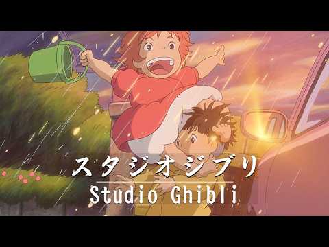 Best Studio Ghibli Piano Collection 🎹 Relaxing Music for Sleep & Study || Laputa, Totoro, Kiki