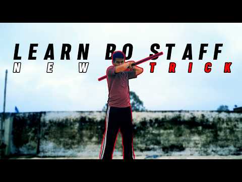 Learn New Bo staff Trick| detailed breakdown staff tricks for beginners