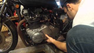 KZ750 Starter Clutch Rebuild / Flywheel Removal Video