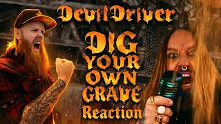 DEVILDRIVER - 'Dig Your Own Grave' REACTION | THIS IS BRUTAL!!