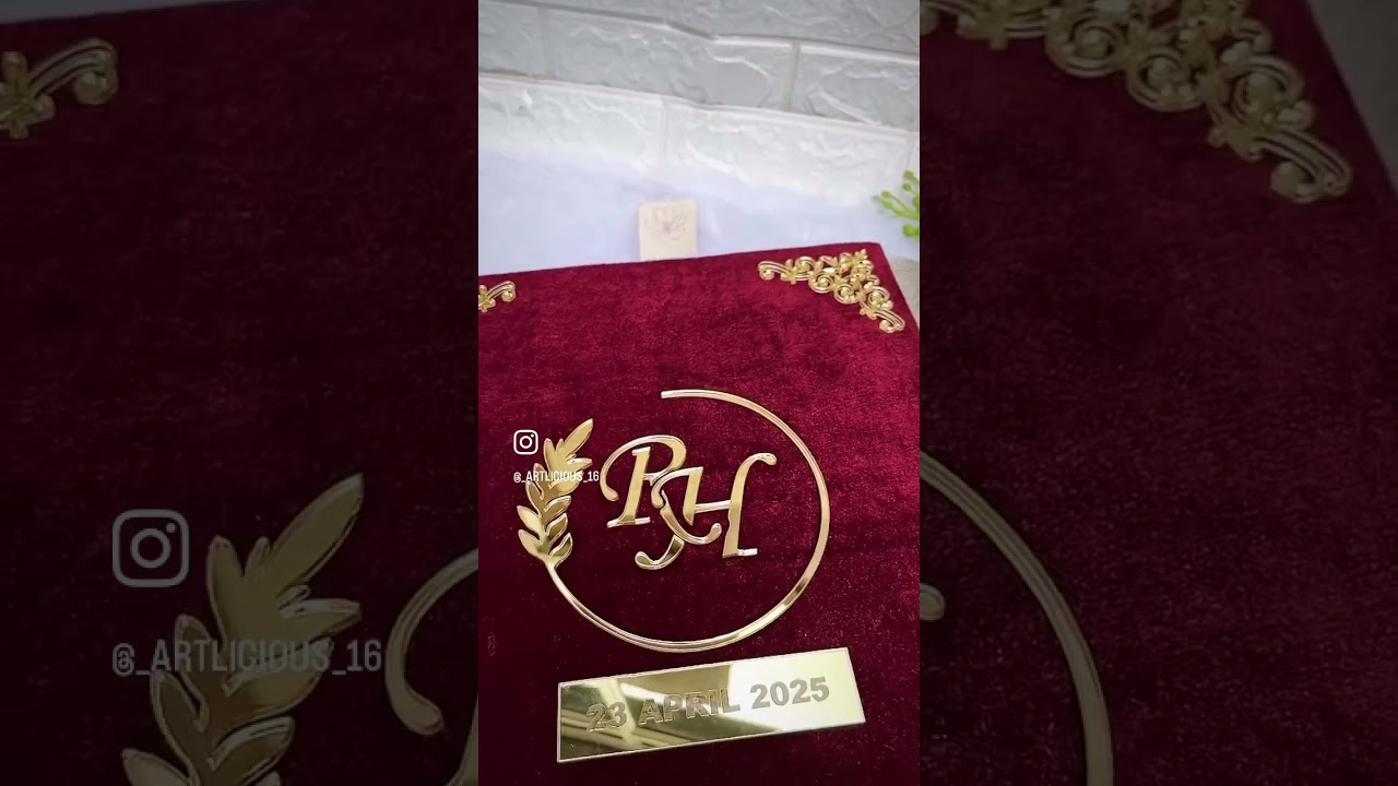 Get your Nikahnama customised with Artlicious_16 