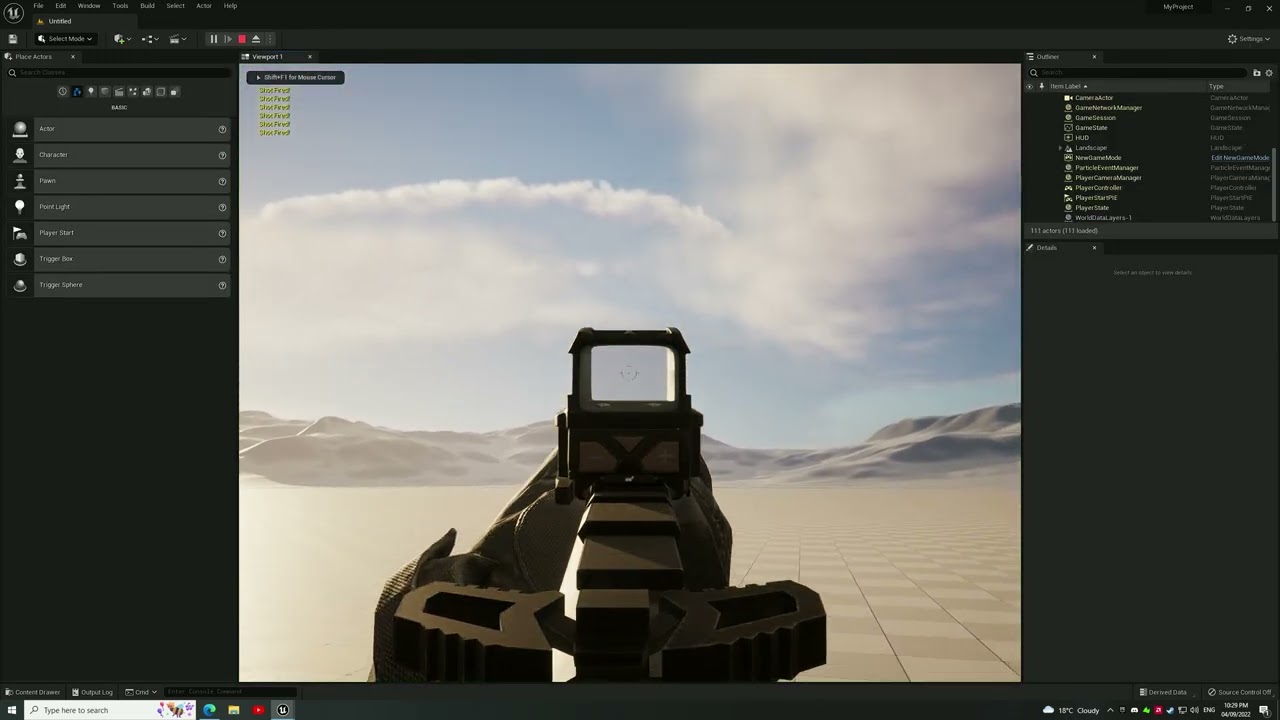 Some Recoil - Me Getting Started With UE5 Part 1
