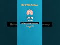 Lung word urdu meaning with sentence🫁 #studystudio92😍 #shortsfeed #lungs #englishgrammar