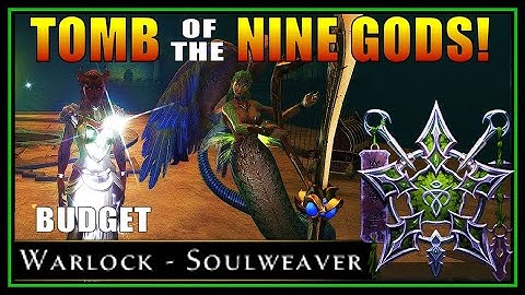 M26 Tomb of the Nine Gods Dungeon w/ Random Group on Budget Warlock Heal Build - Neverwinter