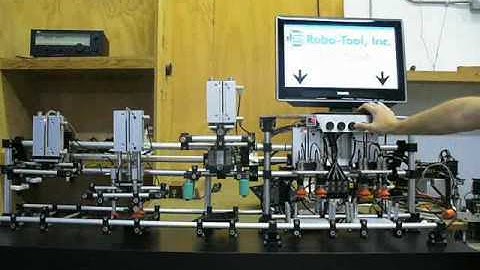 Robotool robotic end of arm tooling demo