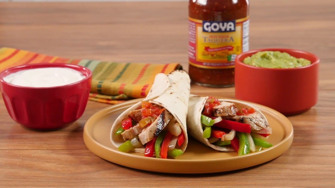 Grilled Chicken Fajitas