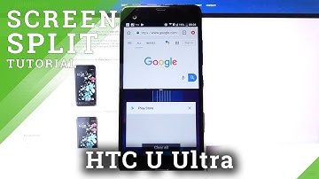 How to Use Split Screen View in HTC U Ultra – Open Two Apps on Display