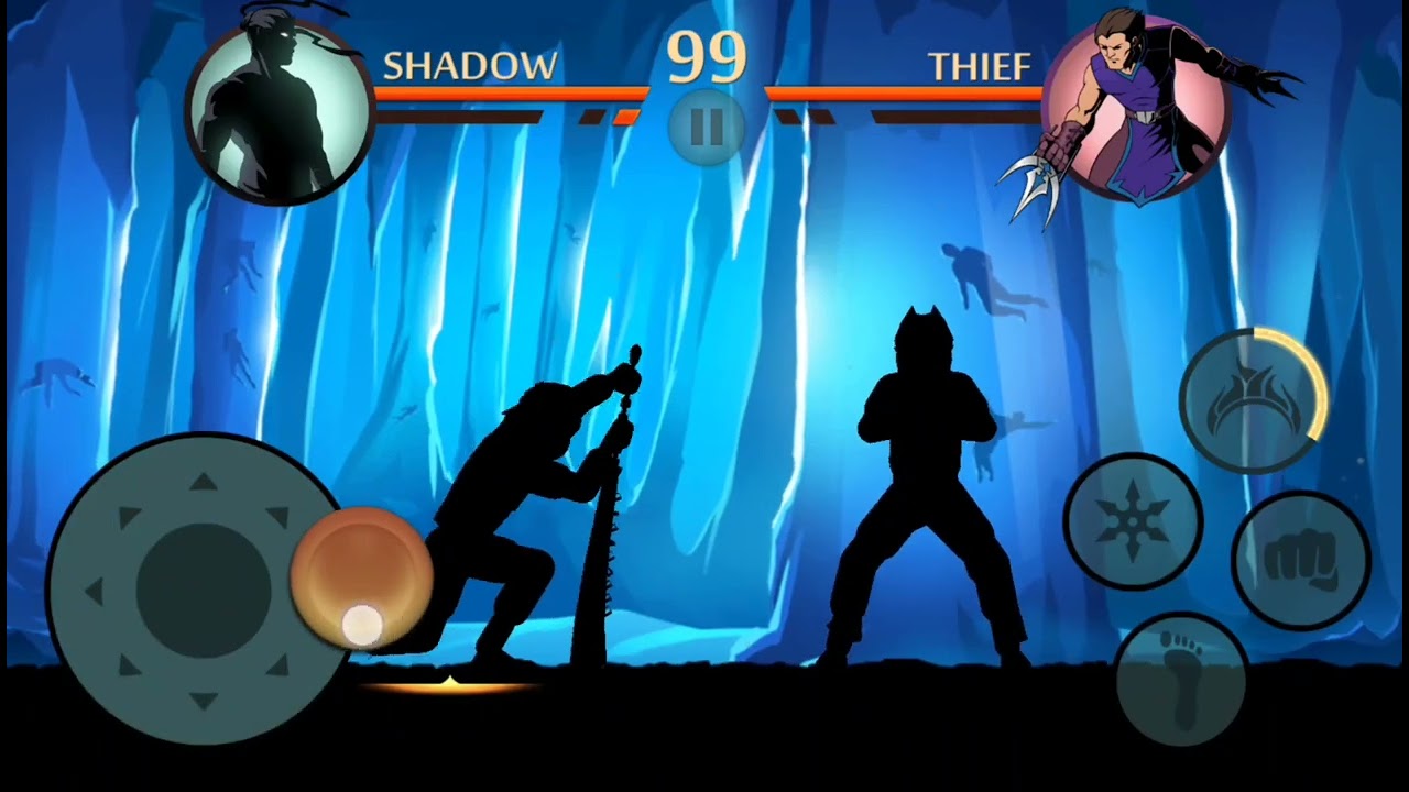Shadow Fight 2:Act 6 Iron Reign |Defeat Thief |Tournament Stage 11 |Gameplay