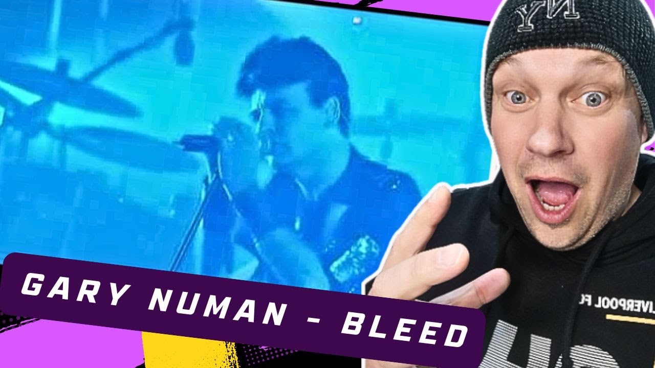 First Reaction To GARY NUMAN - Bleed ( LIVE )