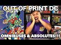 A List of Out of Print DC Omnibuses & Absolutes!