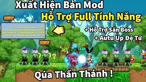 NGOC RONG ONLINE - MOD NRO FULL CHỨC NĂNG APK(hiện sao trang bị-auto up đệ-auto đập đồ-săn bos-tdlt)
