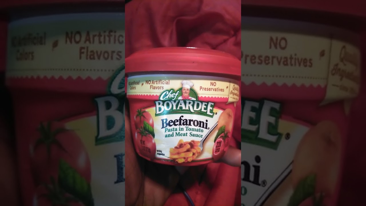 Chef BOYARDEE, Beefaroni Pasta in Tomato and Meat Sauce