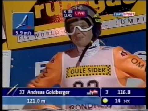 Andreas Goldberger - 134m - Trondheim 2001