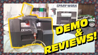 Tamiya spray work Air Brush System Set part 2 DEMO & REVIEWS!!!