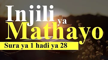 Kitabu cha Injili ya Mathayo - Sura ya 1 hadi ya 28