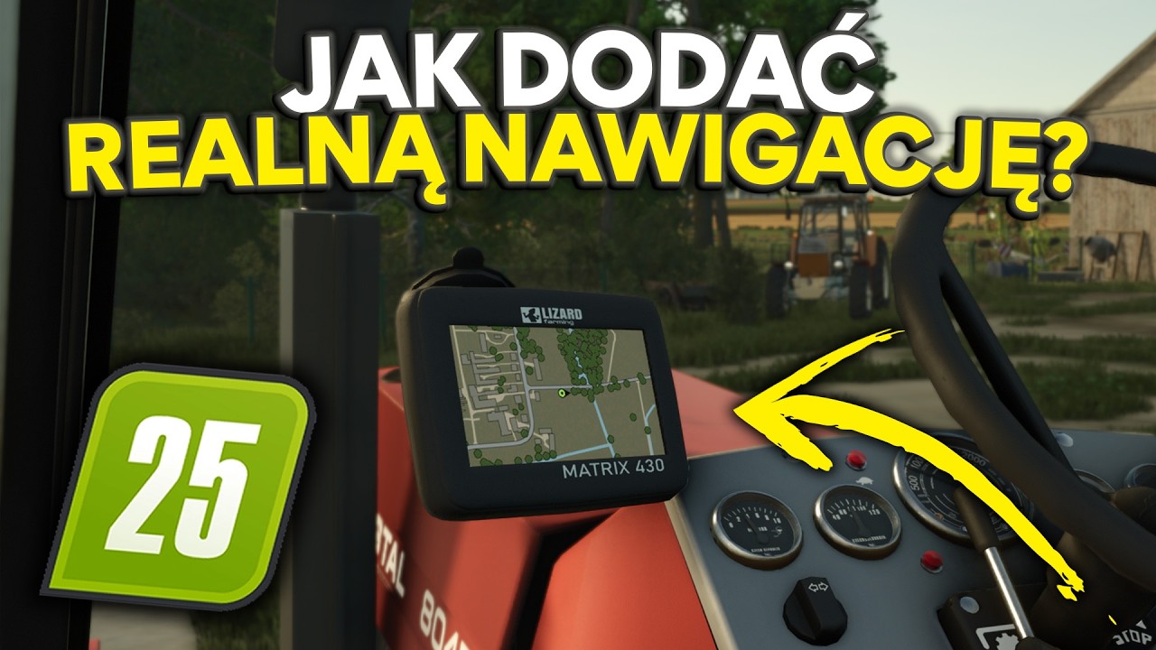 Gps Rover Fs25 Mod JAK DODAĆ REALNY GPS W FS25?🚜 - Realna nawigacja w każdym ciągniku! | # ...