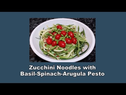Zucchini Noodles With Pesto-11-08-2015