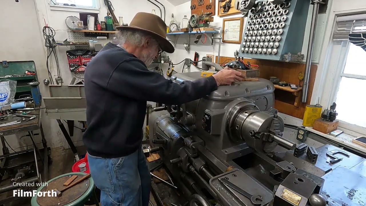 Heavy Duty Lathe gear shifting, top speed and oil