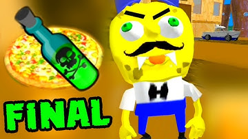 [FINAL] Sponge Neighbor Escape 3D [Level 7 - 10] Android Gamеplay BRO