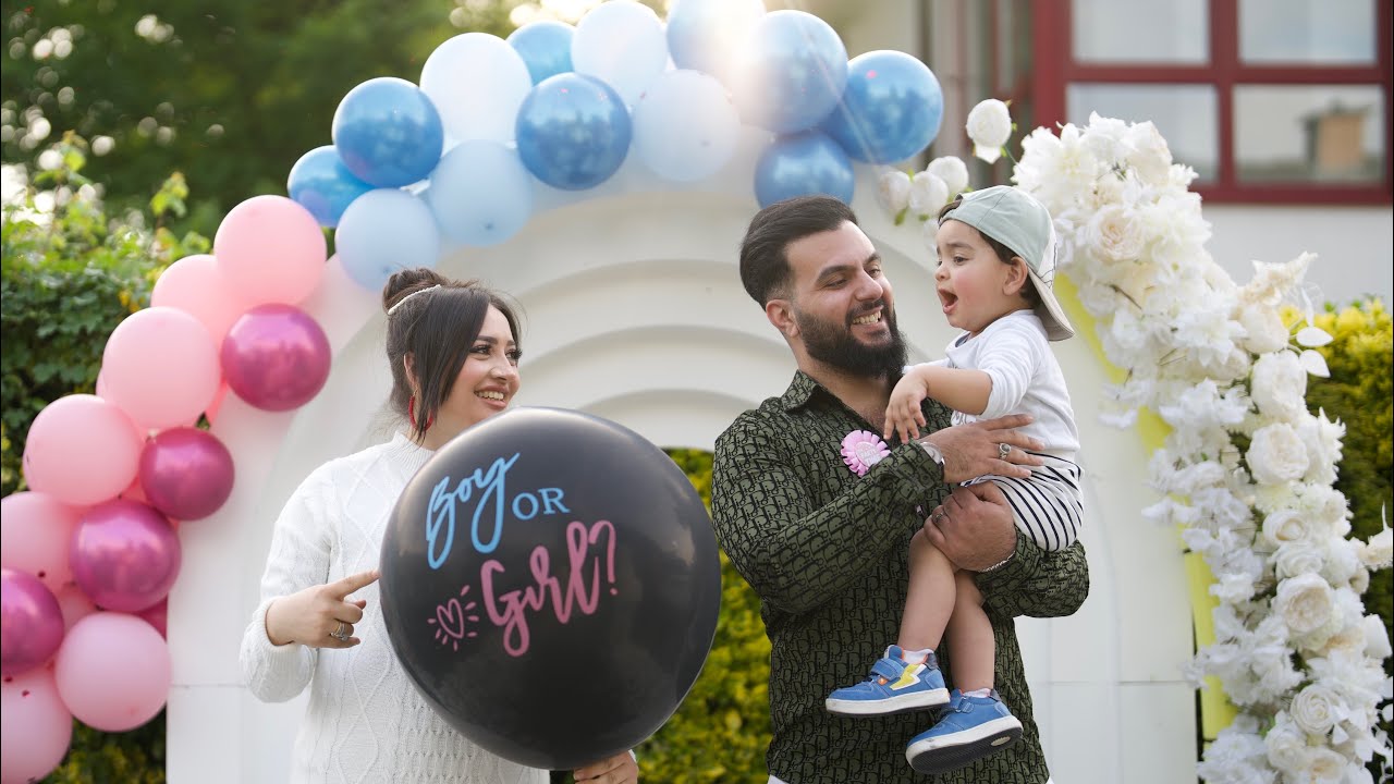 واخيراً حفله ❤️حفله كشف جنس الجنين🩷🩵🤷🏻‍♀️🥹