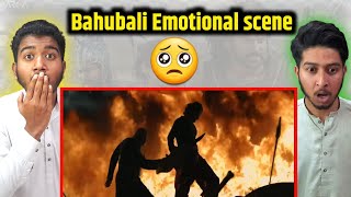 Bahubali Last Emotional Clamix Scene Reaction |Zain&MaazReaction |Prabhas