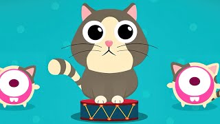 Cat Music | CandyBots Kids World screenshot 3