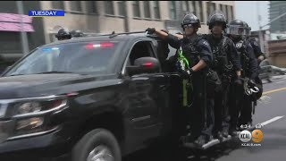 Police Union Blasts Garcetti's 'Killers' Remark, Proposal To Cut $1.8 Billion Budget