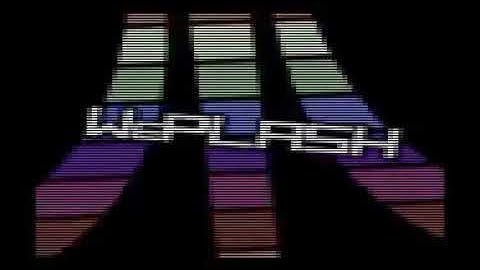 WePlash Atari 8bit Demo - SillyVenture 2017