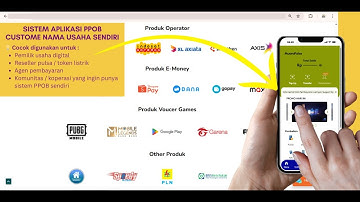 Sistem Aplikasi PPOB bisa Custome Sesuai Nama Usaha Sendiri