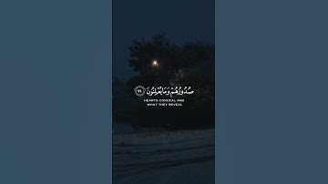 {وان ربك ليعلم ما تكن صدورهم وما يعلنون} للقارئ اسلام صبحي ✨️💙 #قران_كريم #اسلام_صبحي