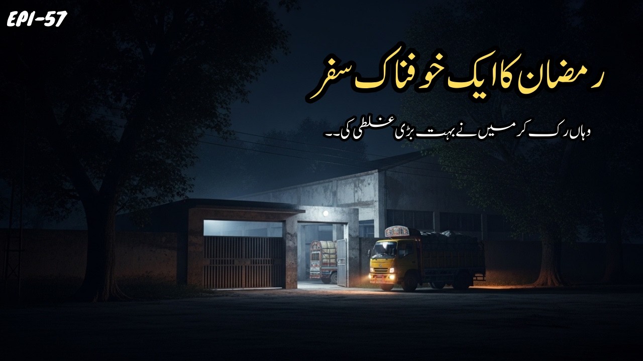 A Terrifying Journey in RAMADAN | Dammam to Riyadh Scary Story | Real HORROR Stories In Urdu Hindi