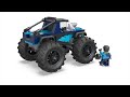 Video: LEGO® 60402 pilsētas zilā monstru kravas automašīna