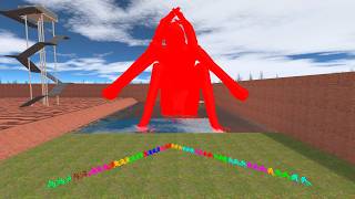 Rainbow SCP-096 vs Everyone #scp096 #Gmod