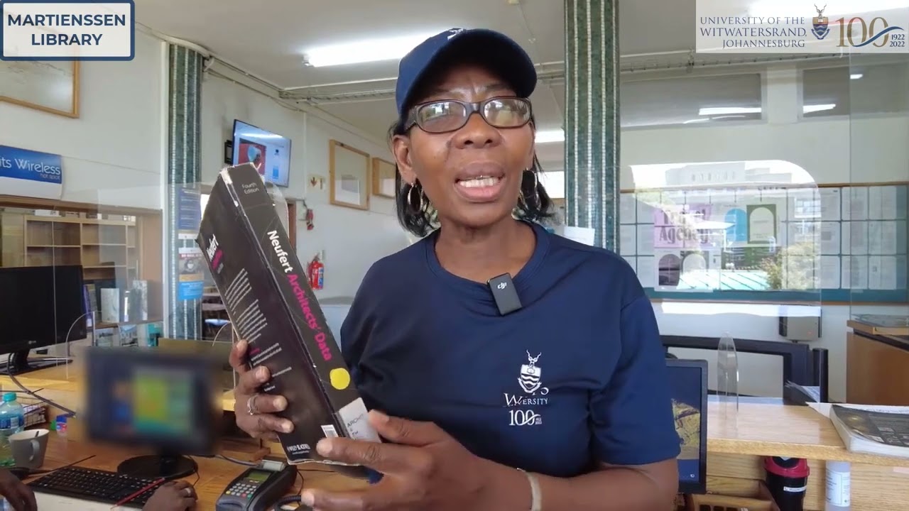 Wits Architecture Library Virtual Tour 2022