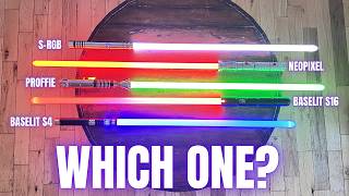Which Lightsaber Should You Buy Baselit vs RGB vs Neopixel vs Proffie