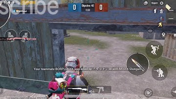 finally I found invisible hacker in pubg mobile teamdeathmatch