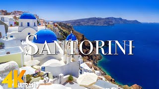 Santorini 4K - Scenic Relaxation Film With Inspiring Cinematic Music - 4K Video Ultra HD