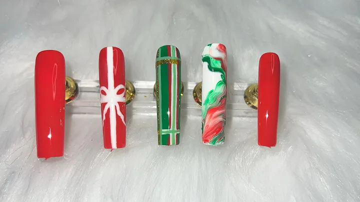 Vlogmas Day 1: Christmas Nail Tutorial