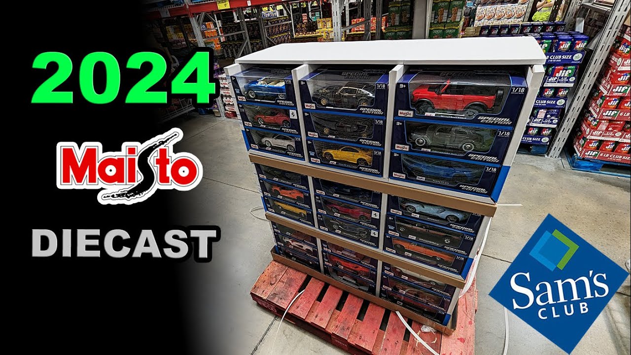 2024 — Модели машин в SAM'S CLUB — Еда 1:18