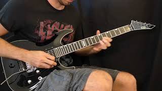 Evile - Tomb Guitar Solo Cover