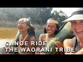 Canoeing W Waorani Girls In The Amazon Jungle Ecuador Shorts Waoranitribe Amazonrainforest 