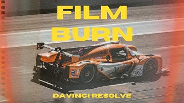 BURN Your Footage with This Film Overlay Effect in DaVinci Resolve!