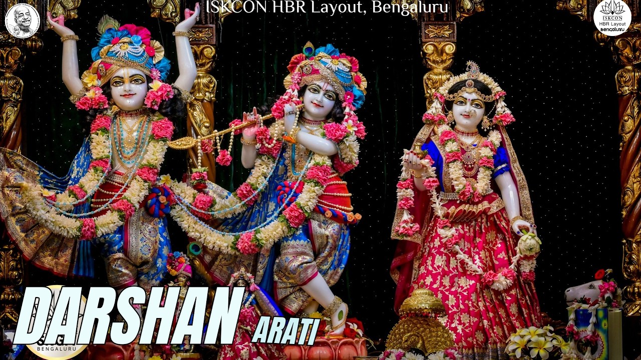 Darshan Arati || ISKCON HBR Layout Bengaluru || 03/03/2026 ||