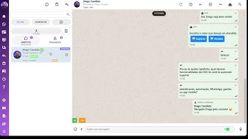 Criando as mensagens de encerramento do atendimento