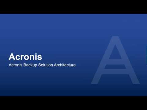 Acronis Cloud Backup - Benefits and Value Position