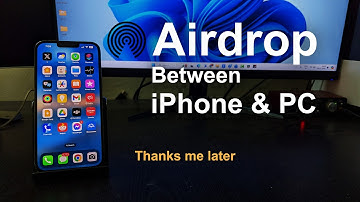 Airdrop tussen iPhone en Windows-pc - Eenvoudige bestandsoverdracht van iPhone naar Windows 10/11